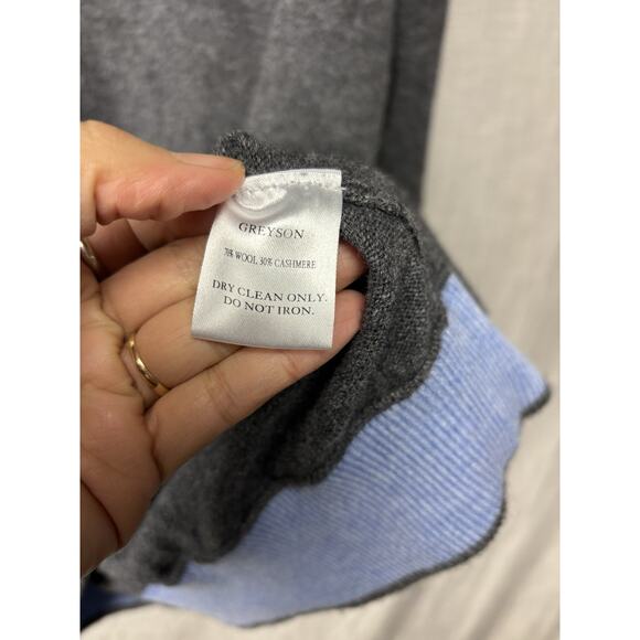 Greyson Milwaukee Bucks Koko Hoodie Men's XXL Wool Cashmere NBA Pullover Gray - Picture 6 of 7